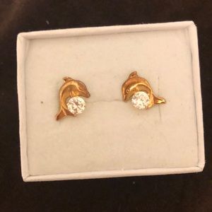 Dolphin earrings
